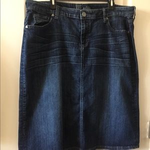 Kut From the Kloth Denim Jean Skirt 16W